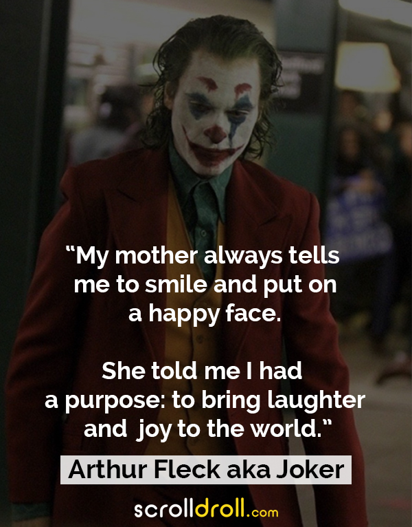 20 Dialogues Quotes From The Joker 2019 About The Harsh Reality Of Today S World