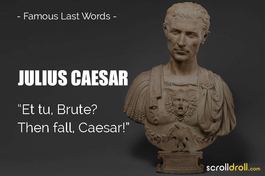 Julius-Caesar-Last-Words - Stories for the Youth!