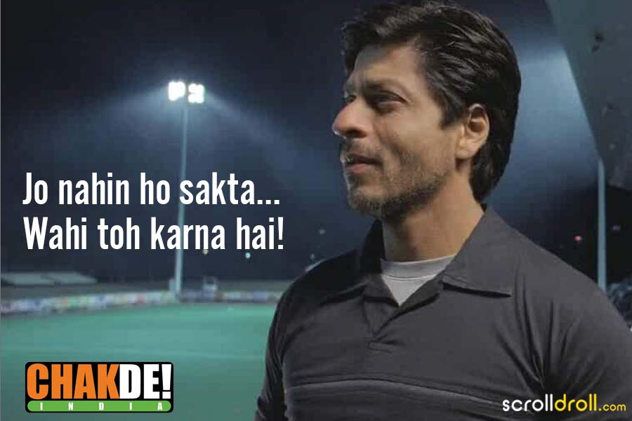 12 Iconic Dialogues From Chak De India We Loved Sattar minute scene chak de india shah rukh khan shimit amin sattar minute dialogue.mp3. scrolldroll