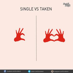Single Vs Relationship: 10 Minimal Posters That Sum Up The Differences!