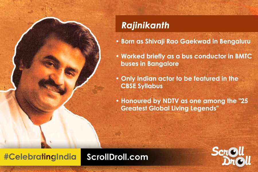 Rajinikanth – Heroes From Karnataka