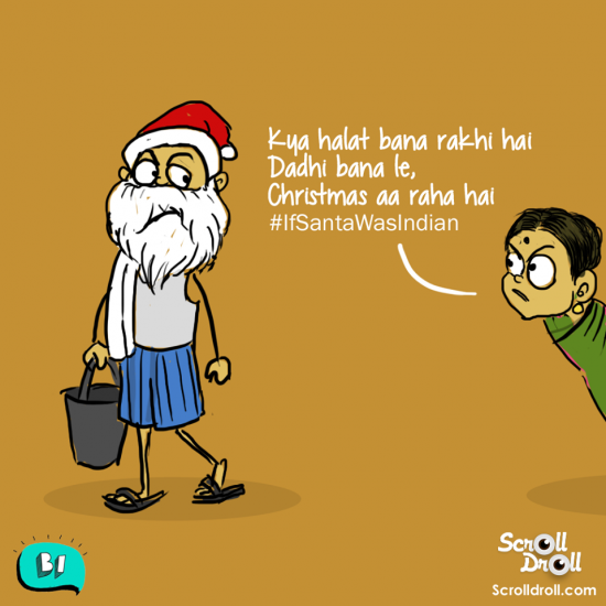 If Santa was Indian