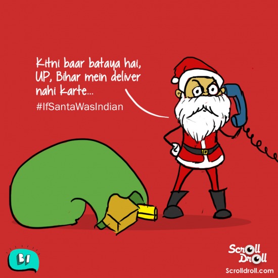 If Santa was Indian