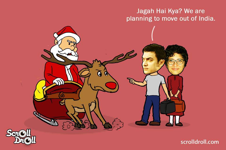 When Aamir Khan Met Santa