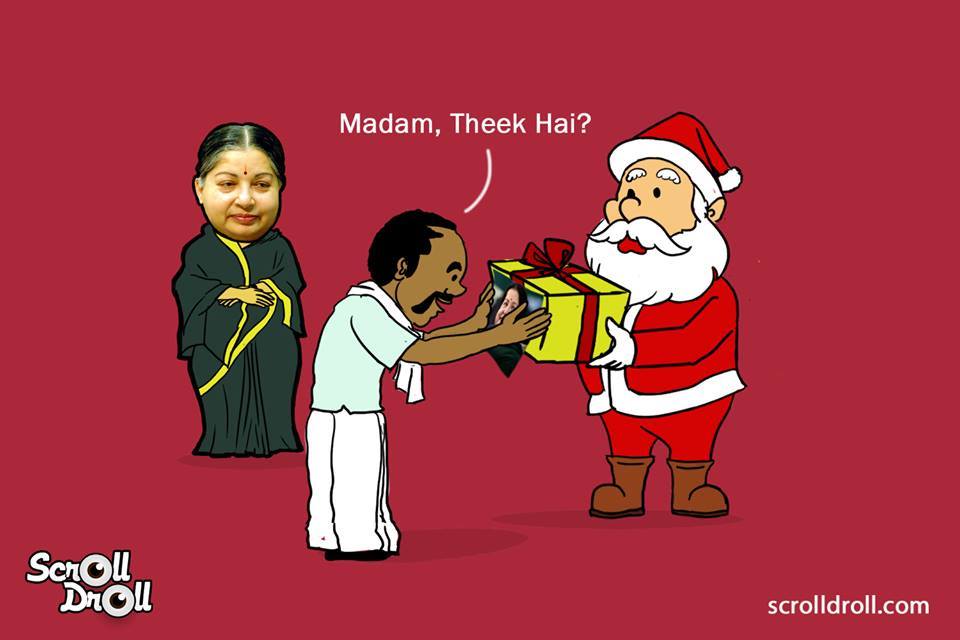 When Jayalalita Met Santa