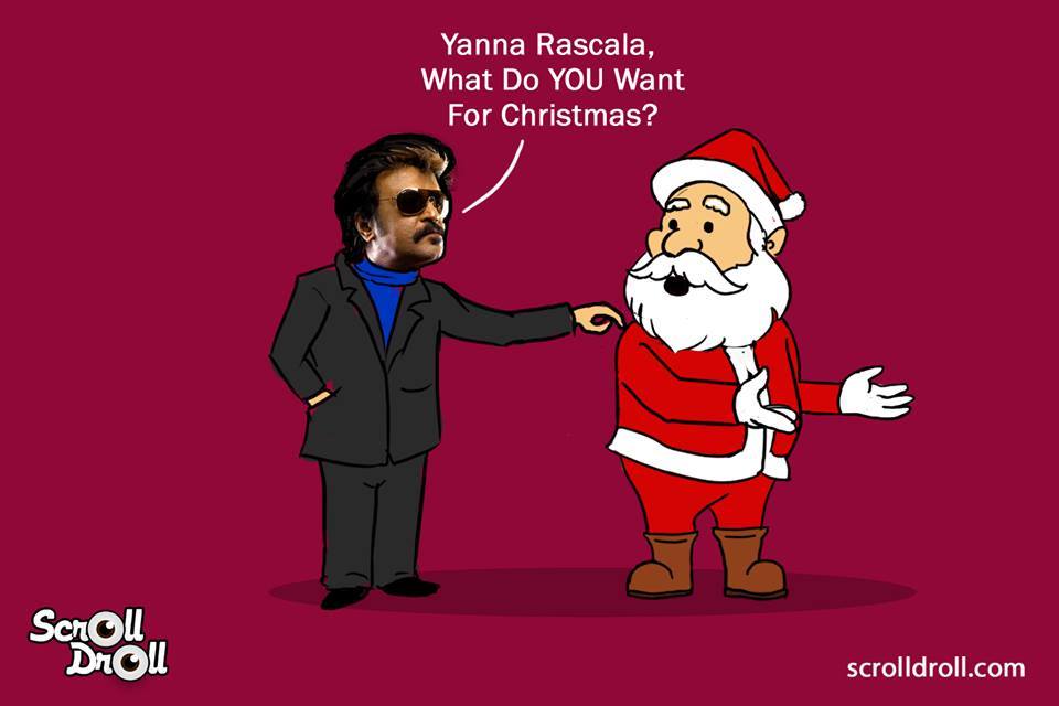 When Rajnikanth Met Santa
