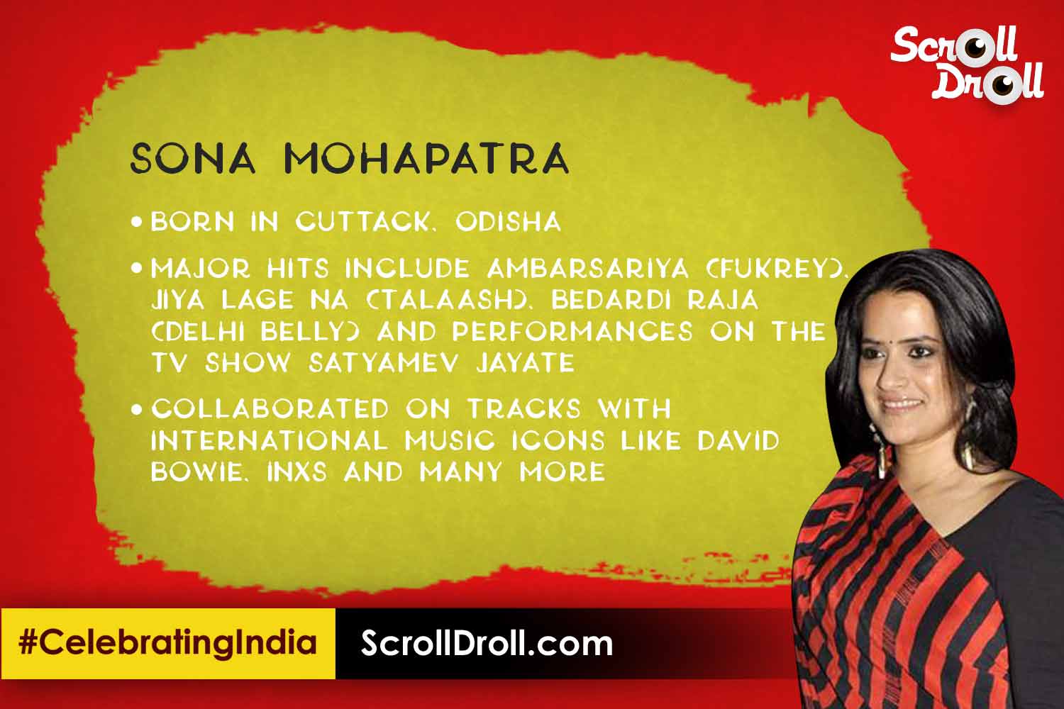 Odisha in BOllywood - Sona Mohapatra
