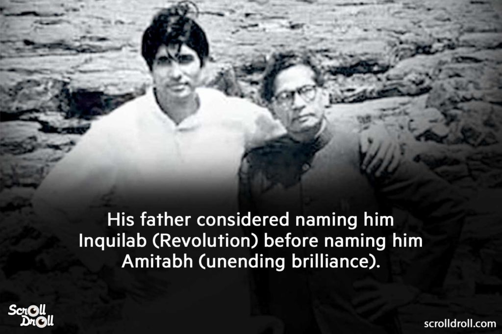 Amitabh Bachchan Facts 1