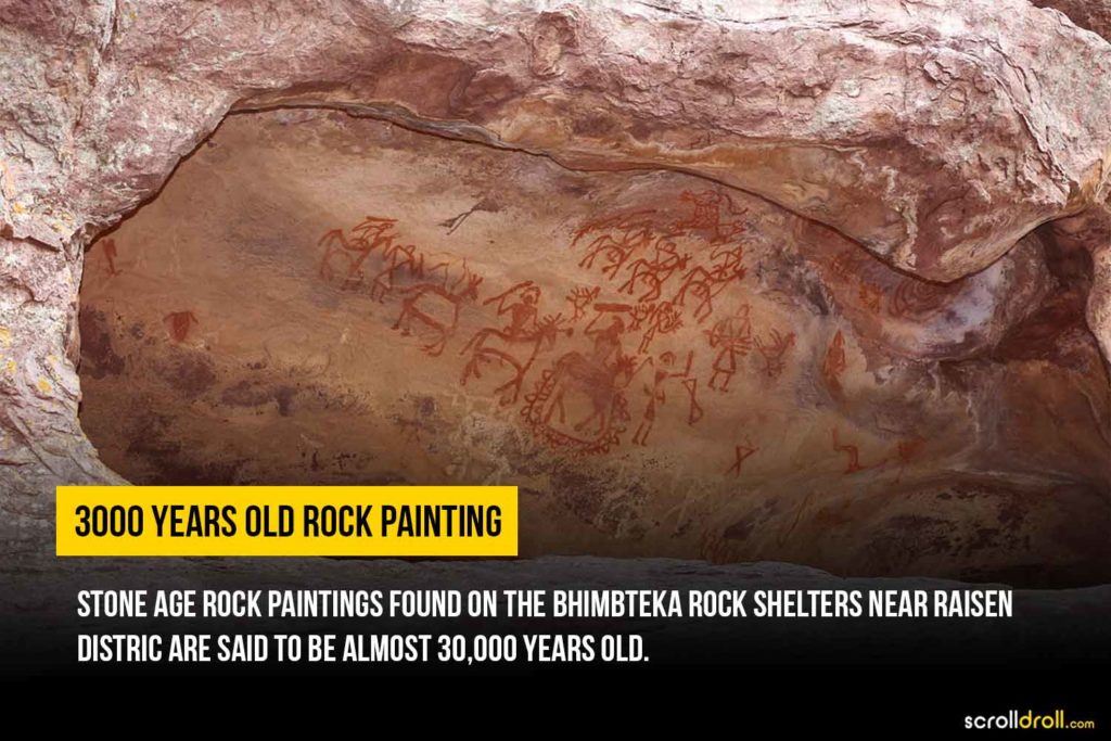 3000 years old rock painting