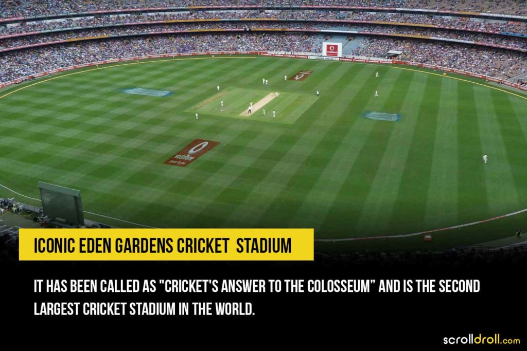 Iconic Eden Garden Cricket Stadium