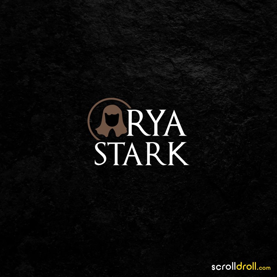 arya stark-game of thrones minimal-wallpaper