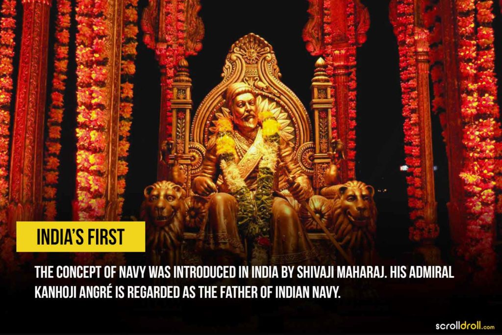 NAvy was introduced in India by Shivaji Maharaj