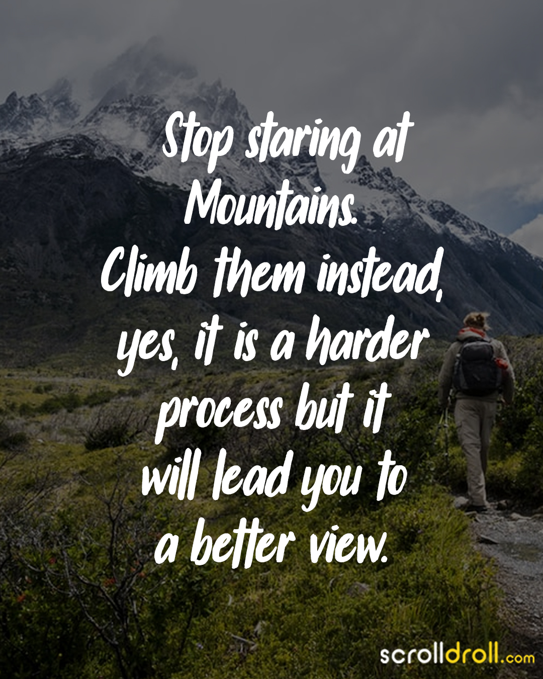 quotes on mountain travel