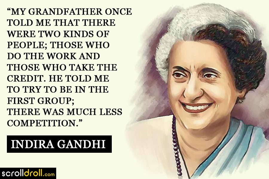 12 Best Indira Gandhi Quotes About India, Her Vision & Progress