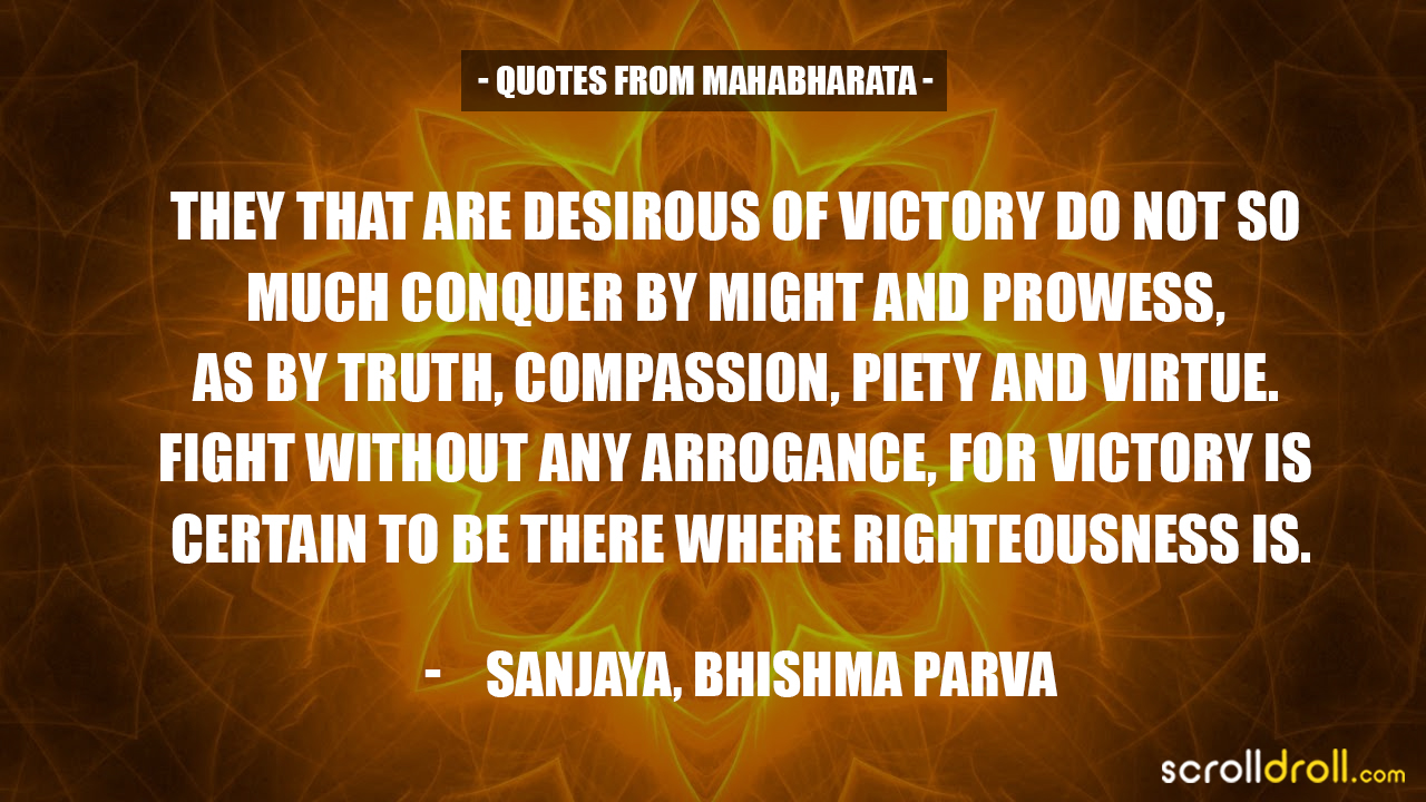 26 Best Mahabharata Quotes On Life, War, Karma, Dharma & More