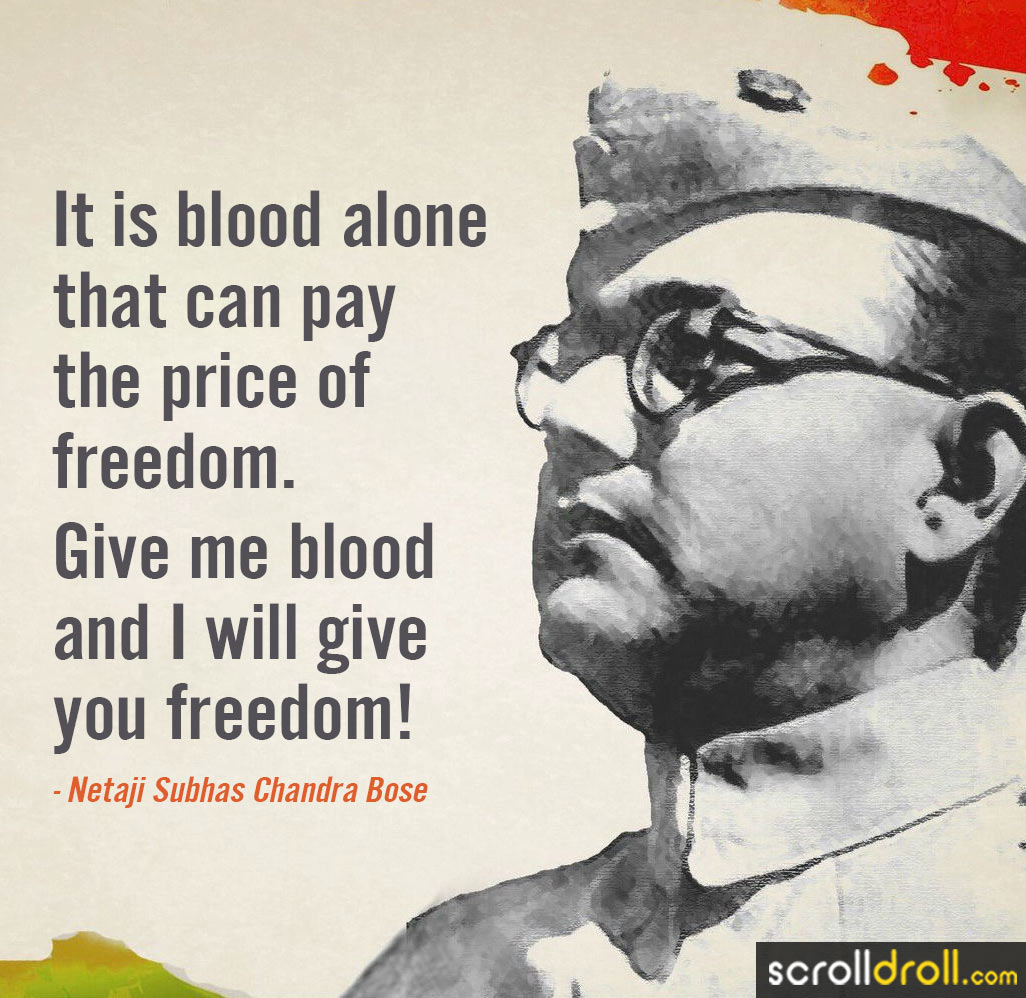 small quotes on freedom fighters