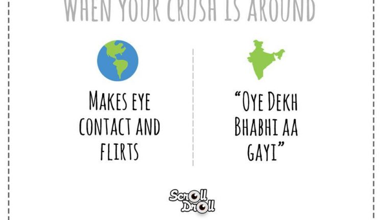 When your crush is around