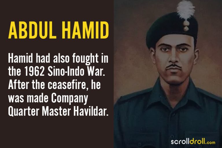 Havaldar Hamid - PVC Awardee & Hero of the Battle of Asal Uttar in '65 ...
