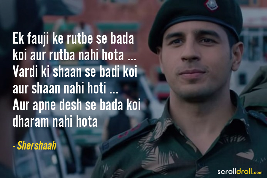 11 Best Dialogues From Shershaah About Patriotism, War & The Army Life