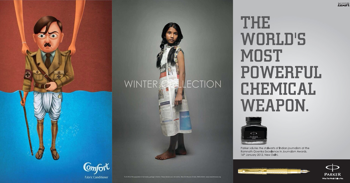 20 Best Indian Print Ads Which Are Simply A Work Of Genius