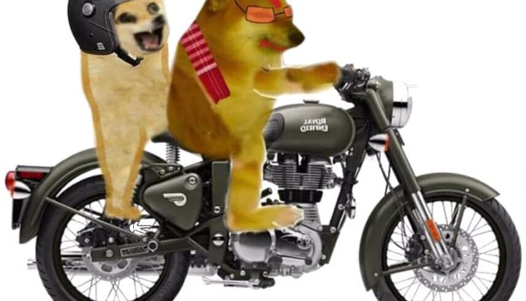 cheems-on-bike-with-doge-Doge-and-cheems-meme-templates