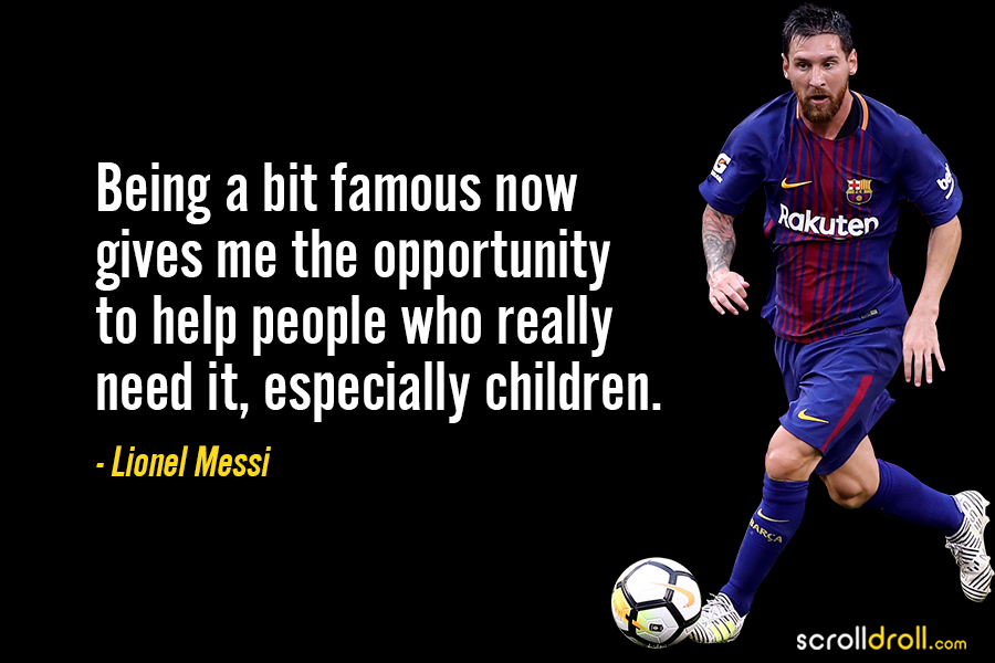 inspirational soccer quotes messi