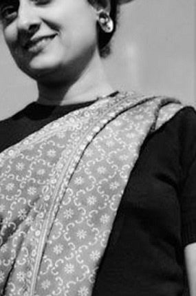 Indira Gandhi young