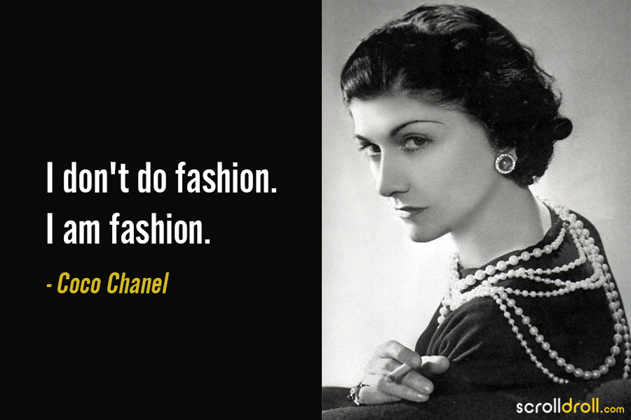 Ældre borgere er mere end afskaffe 20 Amazing Quotes by Coco Chanel That Will Speak To The Badass In You
