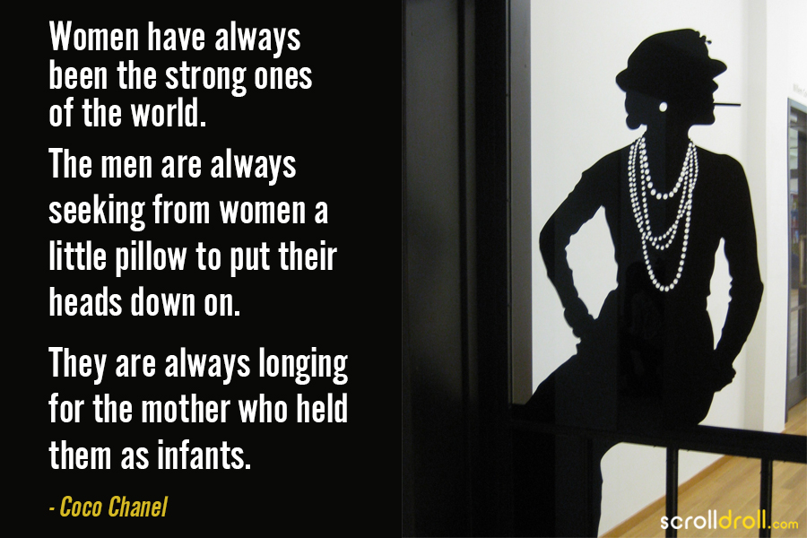 8 Inspirational Photo Quotes  Coco Chanel on Fashion and Lifestyle   Archilivingcom  Web Magazine by Architects and Designers