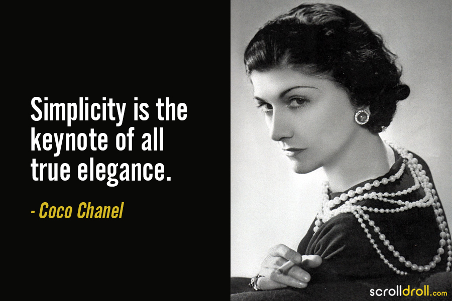 hydrogen Hotel National folketælling 20 Amazing Quotes by Coco Chanel That Will Speak To The Badass In You