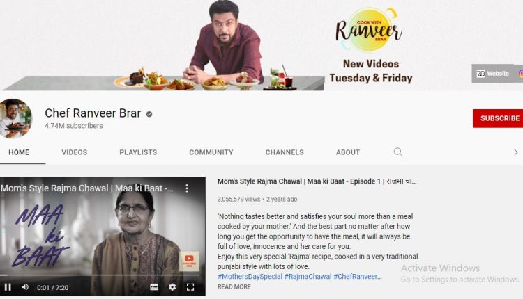 ranveerbrar-best-indian-cooking-channels