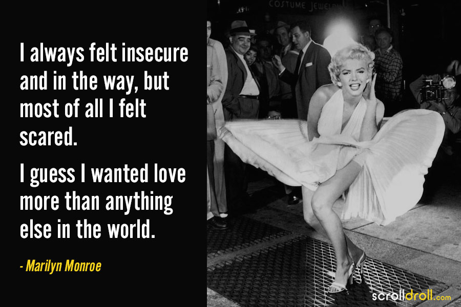 Famous Love Quotes By Marilyn Monroe