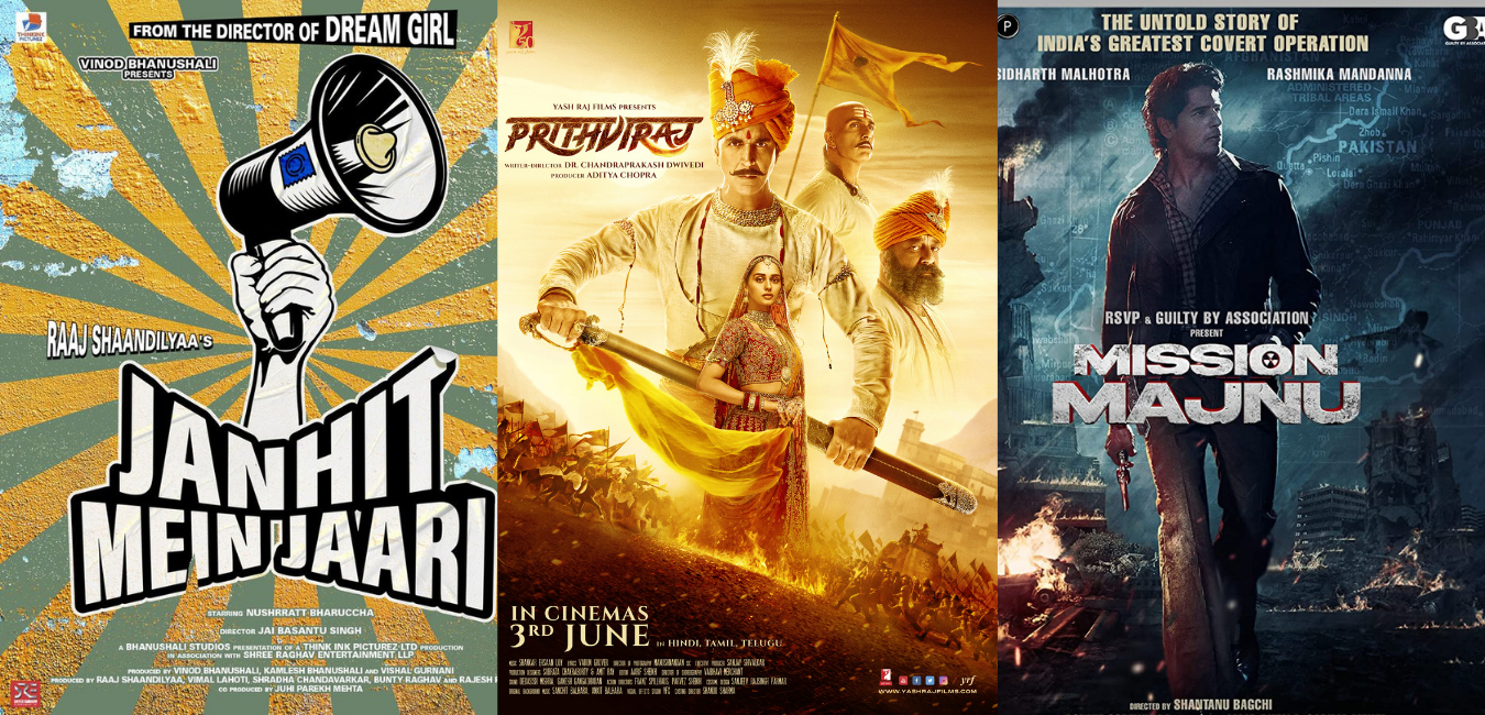 Top 7 Bollywood Movies Releasing in June 2022