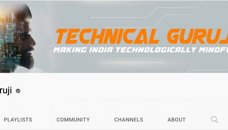 technical-guruji-most-overrated-youtubers-in-india