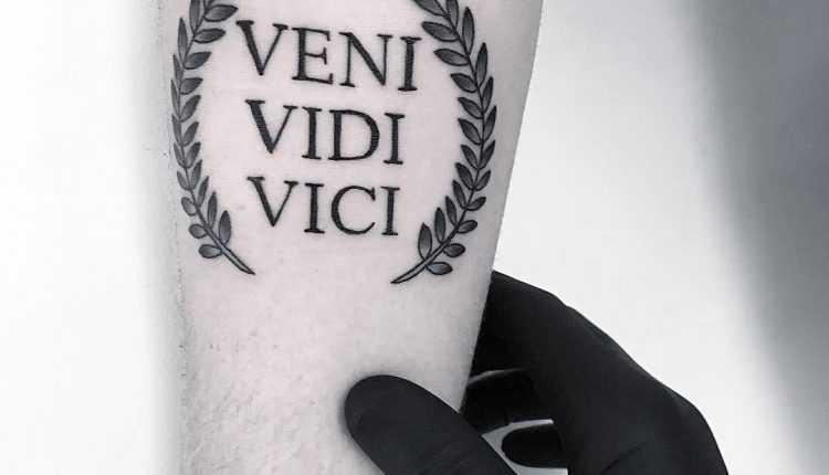 veni-vidi-vici-best-meaningful-tattoo-ideas