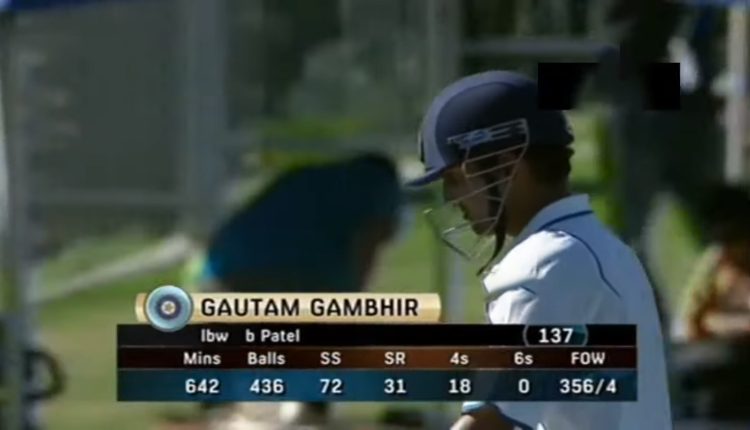 Gautam-Gambhir—137(436)-vs-New-Zealand
